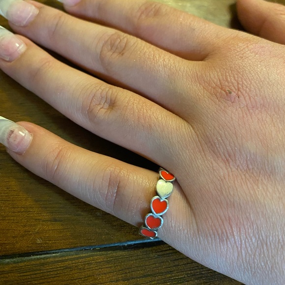James Avery Jewelry James Avery Red Enamel Heart Ring Poshmark